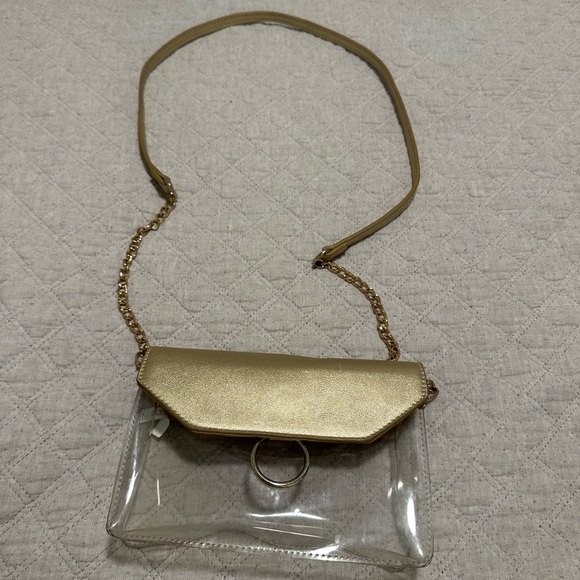 Clear & gold stadium approved bag - Picture 6 of 6